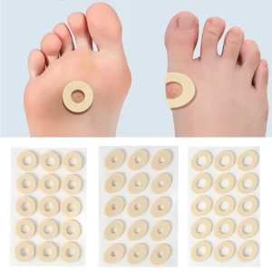 חנות 15PCS/Sheet Callus Cushions Shoes Heel Pad Foam Round Toe