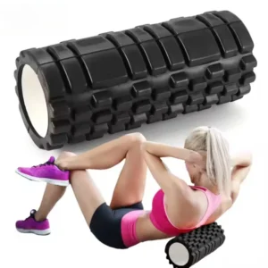 חנות 33cm Yoga Column Foam Axis Massage roller Muscle Back Muscle MassageThe grid Back Training