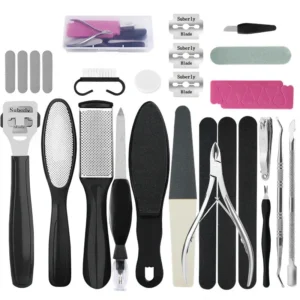 חנות 27PCS Foot Care Tool Pedicure Manicure Kit