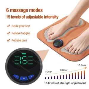 חנות Ems Microcurrent 3D Foot Massager Pad Foldable