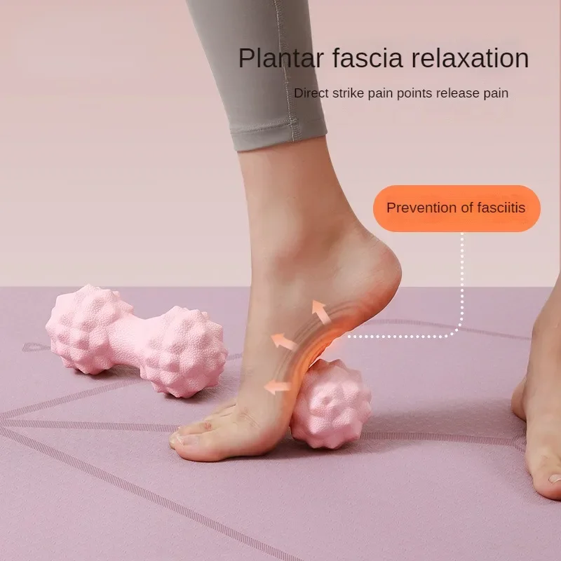 Scdf1701acf9342ae8500bd2197bc71aao.webp Fascia Ball Foot Massage Ball Neck Membrane Peanut Ball Sole Muscle Relaxation